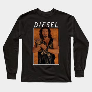 Vintage Wwe Diesel Long Sleeve T-Shirt